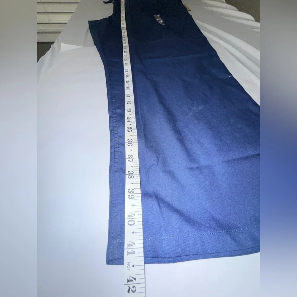 Cherokee Workwear Short Unisex Drawstring Scrub Pant in Navy 2X Short NWT